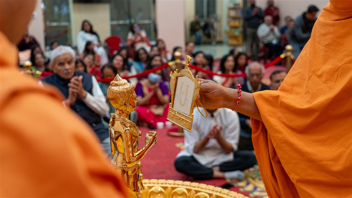 Murti-Pratishtha of Shri Nilkanth Varni Maharaj