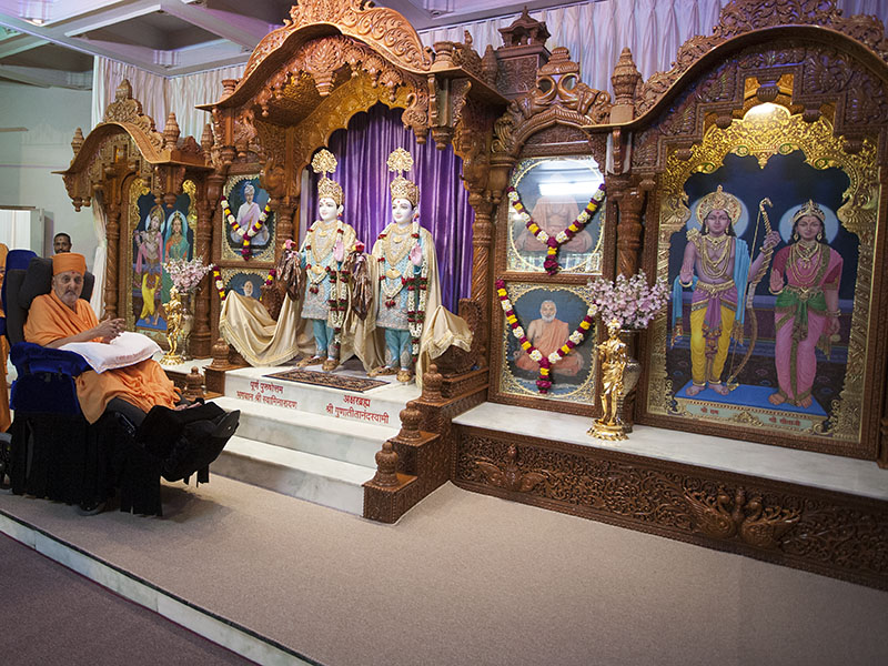 05 August 2014 - HH Pramukh Swami Maharaj's Vicharan, Gandhinagar, India