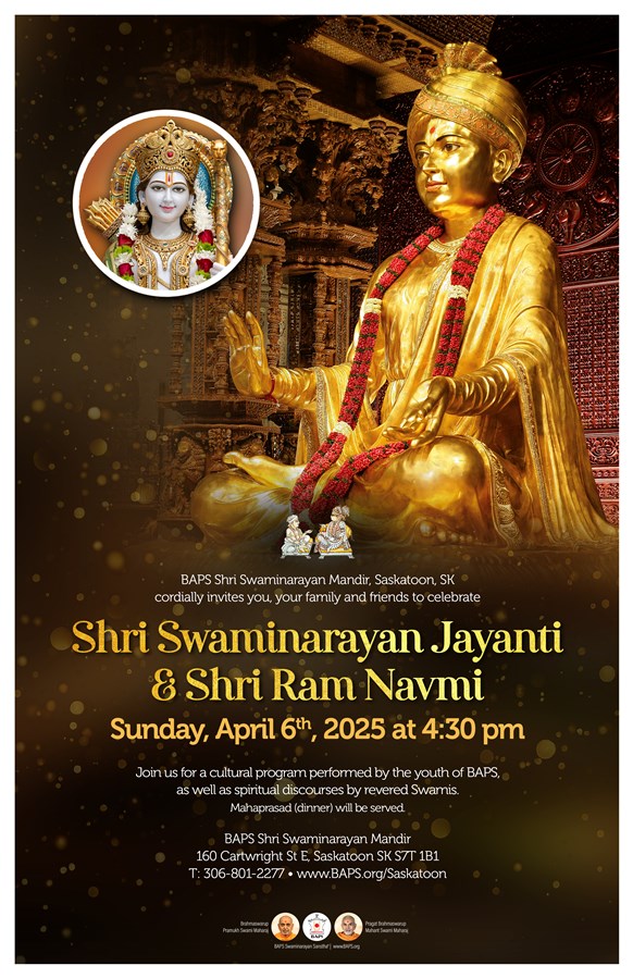 Shri Swaminarayan Jayanti & Shri Ram Navmi