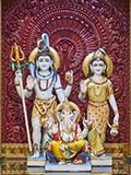 Shri Shiv-Parvati Dev and Shri Ganeshji