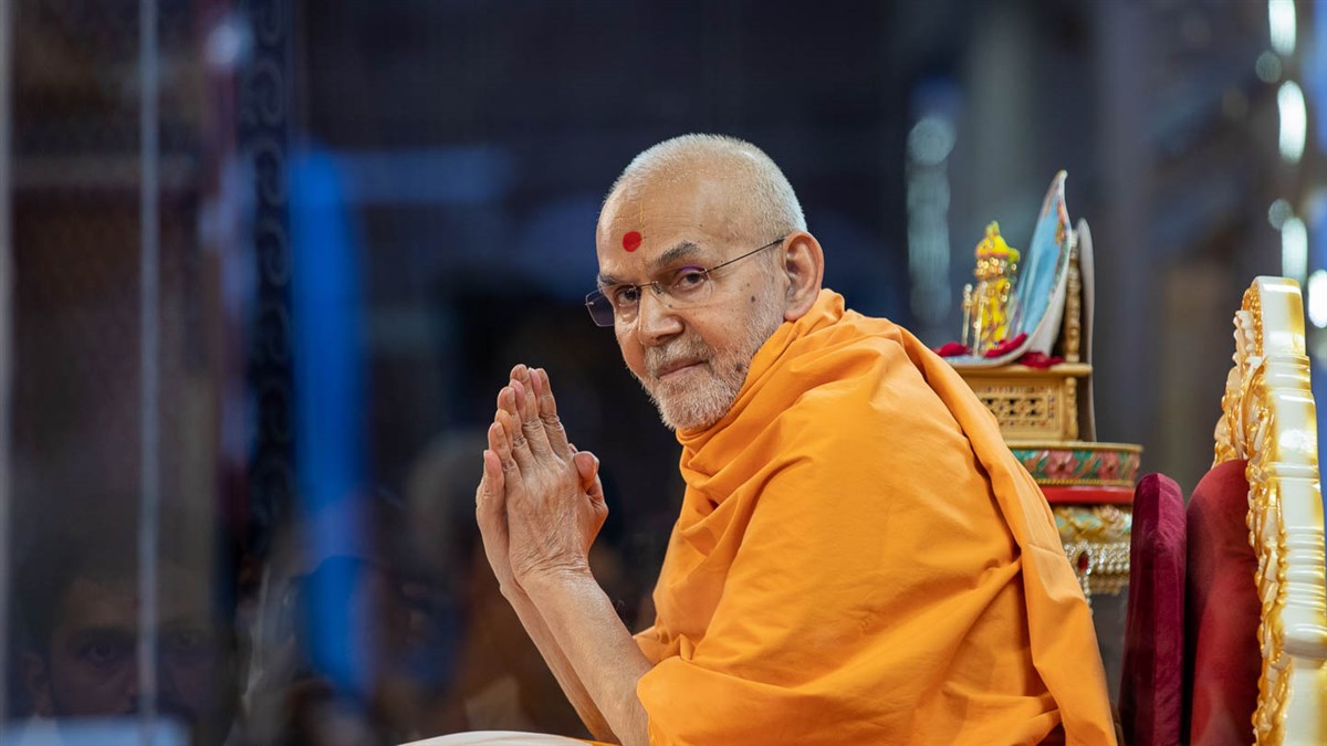 29 June 2022 - HH Mahant Swami Maharaj's Vicharan, Ahmedabad, India