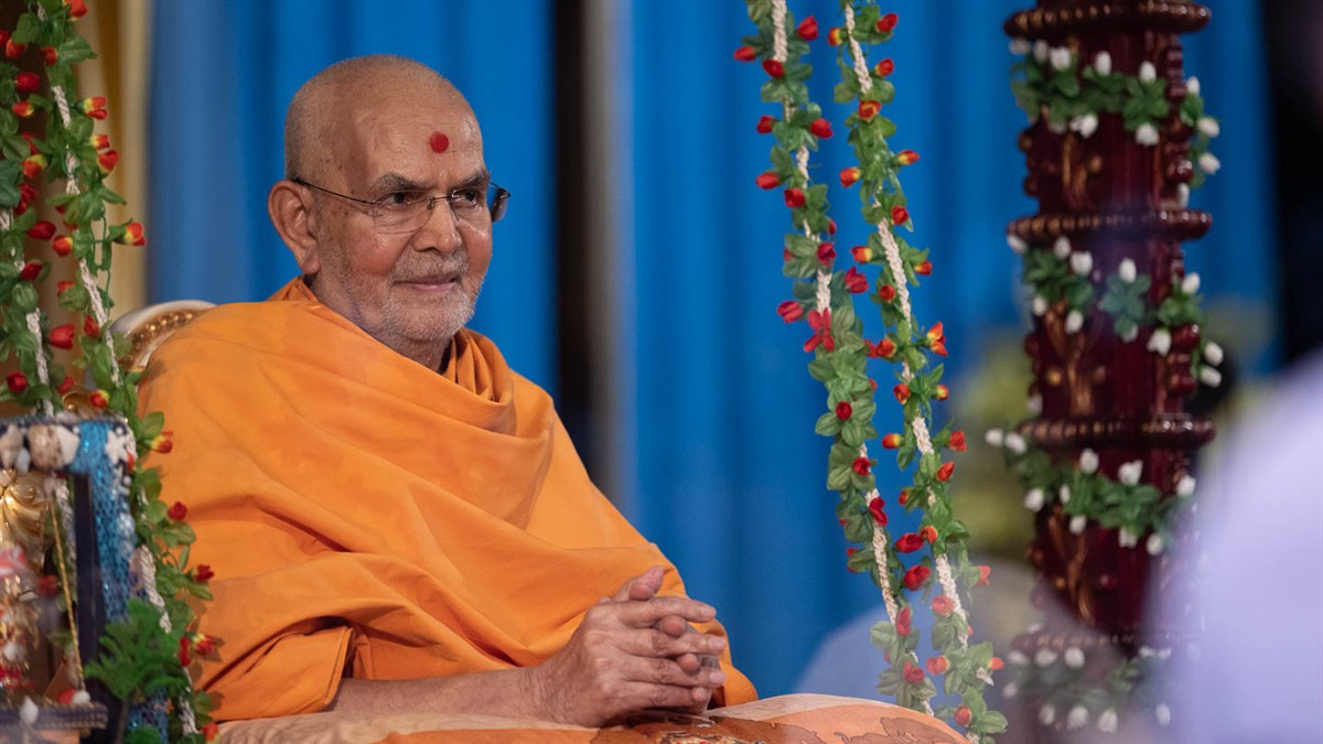 21 July 2022 - HH Mahant Swami Maharaj's Vicharan, Ahmedabad, India