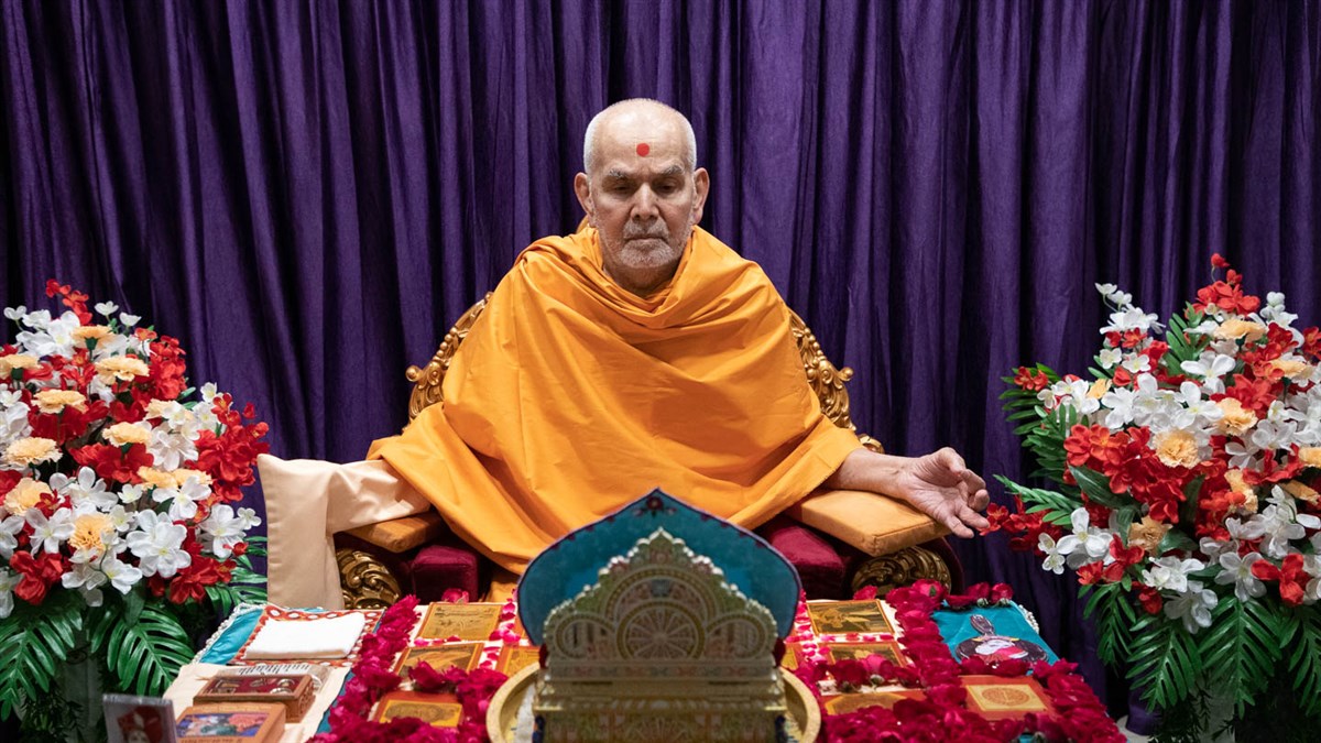 21 September 2022 - HH Mahant Swami Maharaj's Vicharan, Ahmedabad, India